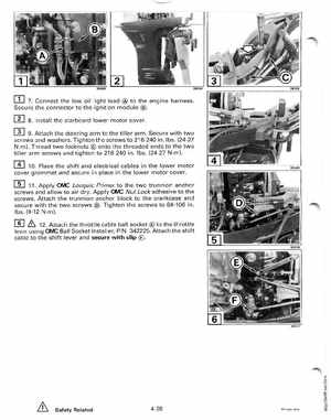 1998 Johnson Evinrude "EC" 25, 35 HP 3-Cylinder Outboards Service Manual, Page 145