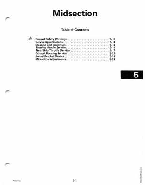 1998 Johnson Evinrude "EC" 25, 35 HP 3-Cylinder Outboards Service Manual, Page 161