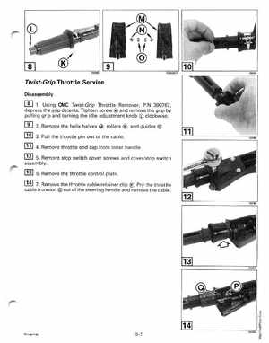 1998 Johnson Evinrude "EC" 25, 35 HP 3-Cylinder Outboards Service Manual, Page 167