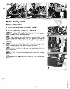 1998 Johnson Evinrude "EC" 25, 35 HP 3-Cylinder Outboards Service Manual, Page 171