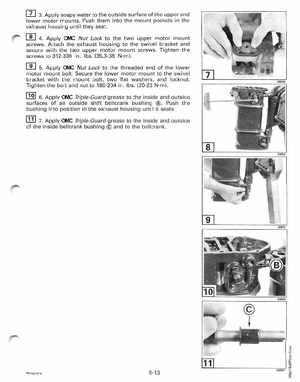 1998 Johnson Evinrude "EC" 25, 35 HP 3-Cylinder Outboards Service Manual, Page 173