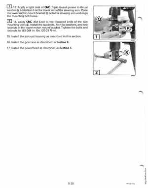 1998 Johnson Evinrude "EC" 25, 35 HP 3-Cylinder Outboards Service Manual, Page 180