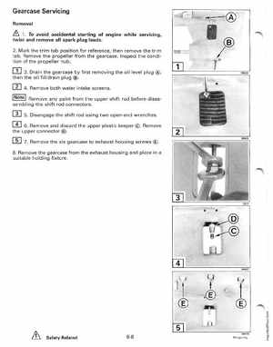 1998 Johnson Evinrude "EC" 25, 35 HP 3-Cylinder Outboards Service Manual, Page 189