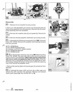 1998 Johnson Evinrude "EC" 25, 35 HP 3-Cylinder Outboards Service Manual, Page 190