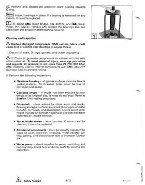 1998 Johnson Evinrude "EC" 25, 35 HP 3-Cylinder Outboards Service Manual, Page 193