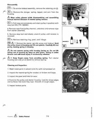 1998 Johnson Evinrude "EC" 25, 35 HP 3-Cylinder Outboards Service Manual, Page 209