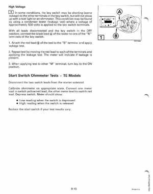 1998 Johnson Evinrude "EC" 25, 35 HP 3-Cylinder Outboards Service Manual, Page 221