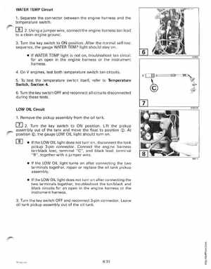 1998 Johnson Evinrude "EC" 25, 35 HP 3-Cylinder Outboards Service Manual, Page 248