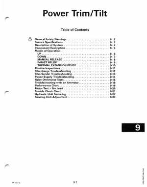 1998 Johnson Evinrude "EC" 25, 35 HP 3-Cylinder Outboards Service Manual, Page 254