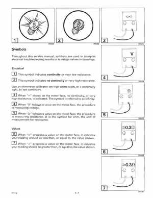 1998 Johnson Evinrude "EC" 40 thru 55 2-Cylinder Service Manual, P/N 520206, Page 13