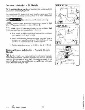 1998 Johnson Evinrude "EC" 40 thru 55 2-Cylinder Service Manual, P/N 520206, Page 21