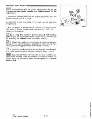 1998 Johnson Evinrude "EC" 40 thru 55 2-Cylinder Service Manual, P/N 520206, Page 46
