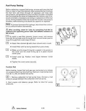 1998 Johnson Evinrude "EC" 40 thru 55 2-Cylinder Service Manual, P/N 520206, Page 86