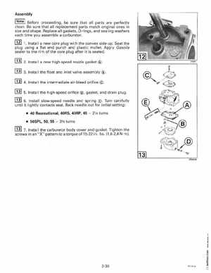 1998 Johnson Evinrude "EC" 40 thru 55 2-Cylinder Service Manual, P/N 520206, Page 94