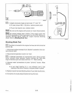 1998 Johnson Evinrude "EC" 40 thru 55 2-Cylinder Service Manual, P/N 520206, Page 125