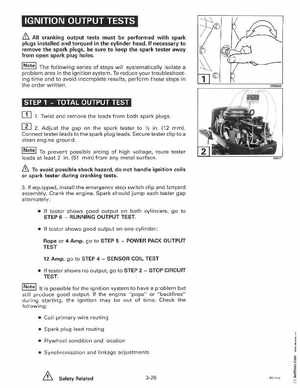 1998 Johnson Evinrude "EC" 40 thru 55 2-Cylinder Service Manual, P/N 520206, Page 126