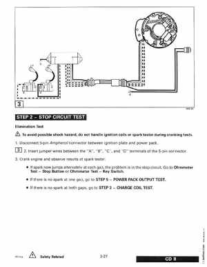 1998 Johnson Evinrude "EC" 40 thru 55 2-Cylinder Service Manual, P/N 520206, Page 127