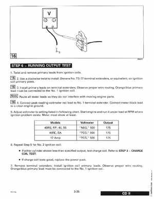 1998 Johnson Evinrude "EC" 40 thru 55 2-Cylinder Service Manual, P/N 520206, Page 135