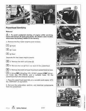1998 Johnson Evinrude "EC" 40 thru 55 2-Cylinder Service Manual, P/N 520206, Page 146