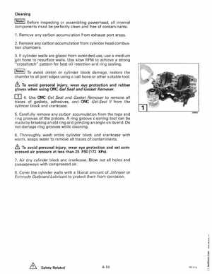 1998 Johnson Evinrude "EC" 40 thru 55 2-Cylinder Service Manual, P/N 520206, Page 151