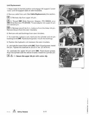 1998 Johnson Evinrude "EC" 40 thru 55 2-Cylinder Service Manual, P/N 520206, Page 189