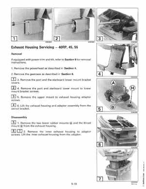 1998 Johnson Evinrude "EC" 40 thru 55 2-Cylinder Service Manual, P/N 520206, Page 190