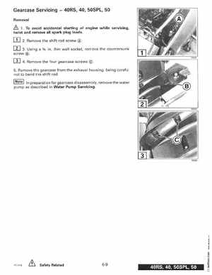 1998 Johnson Evinrude "EC" 40 thru 55 2-Cylinder Service Manual, P/N 520206, Page 206