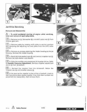 1998 Johnson Evinrude "EC" 40 thru 55 2-Cylinder Service Manual, P/N 520206, Page 240