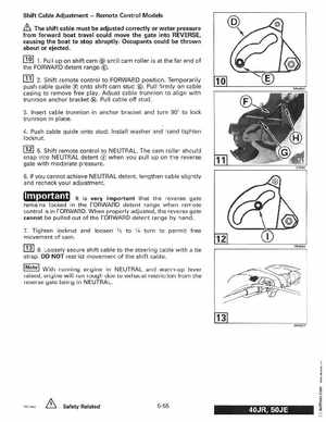 1998 Johnson Evinrude "EC" 40 thru 55 2-Cylinder Service Manual, P/N 520206, Page 252