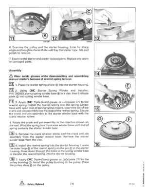 1998 Johnson Evinrude "EC" 40 thru 55 2-Cylinder Service Manual, P/N 520206, Page 259
