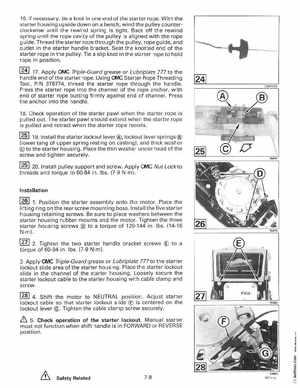 1998 Johnson Evinrude "EC" 40 thru 55 2-Cylinder Service Manual, P/N 520206, Page 261