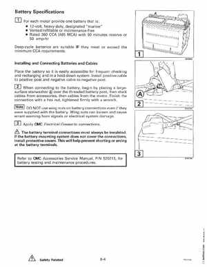 1998 Johnson Evinrude "EC" 40 thru 55 2-Cylinder Service Manual, P/N 520206, Page 265