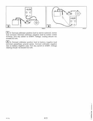 1998 Johnson Evinrude "EC" 40 thru 55 2-Cylinder Service Manual, P/N 520206, Page 272