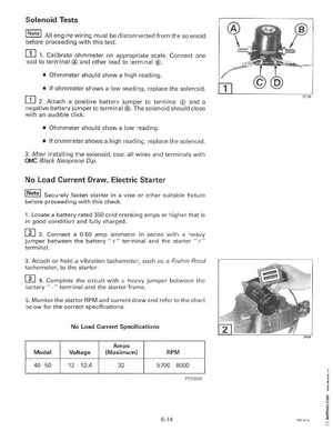 1998 Johnson Evinrude "EC" 40 thru 55 2-Cylinder Service Manual, P/N 520206, Page 275