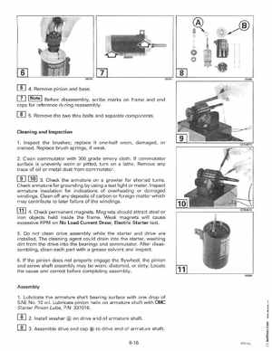 1998 Johnson Evinrude "EC" 40 thru 55 2-Cylinder Service Manual, P/N 520206, Page 277
