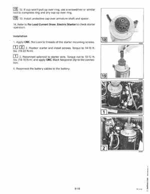 1998 Johnson Evinrude "EC" 40 thru 55 2-Cylinder Service Manual, P/N 520206, Page 279