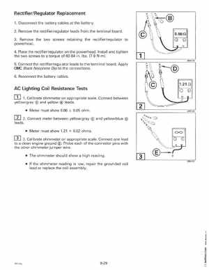 1998 Johnson Evinrude "EC" 40 thru 55 2-Cylinder Service Manual, P/N 520206, Page 290