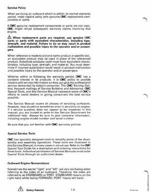 1998 Johnson Evinrude EC 5 thru 15 HP Four Stroke Service Manual, Page 12