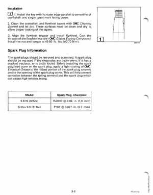 1998 Johnson Evinrude EC 5 thru 15 HP Four Stroke Service Manual, Page 89