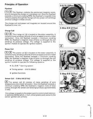 1998 Johnson Evinrude EC 5 thru 15 HP Four Stroke Service Manual, Page 93