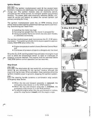 1998 Johnson Evinrude EC 5 thru 15 HP Four Stroke Service Manual, Page 94