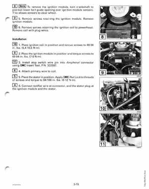 1998 Johnson Evinrude EC 5 thru 15 HP Four Stroke Service Manual, Page 96