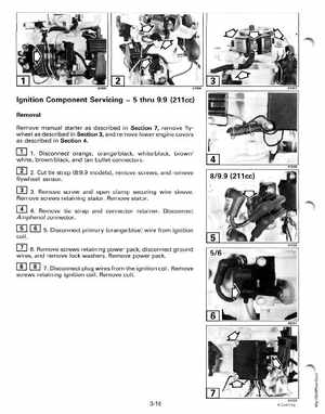 1998 Johnson Evinrude EC 5 thru 15 HP Four Stroke Service Manual, Page 97