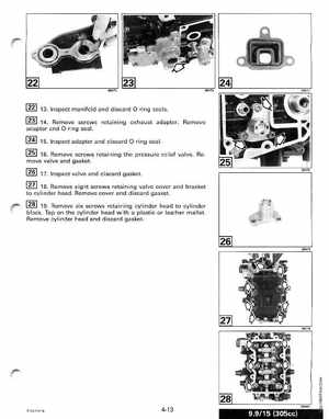 1998 Johnson Evinrude EC 5 thru 15 HP Four Stroke Service Manual, Page 134