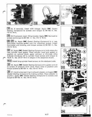 1998 Johnson Evinrude EC 5 thru 15 HP Four Stroke Service Manual, Page 148