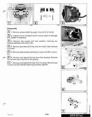 1998 Johnson Evinrude EC 5 thru 15 HP Four Stroke Service Manual, Page 166