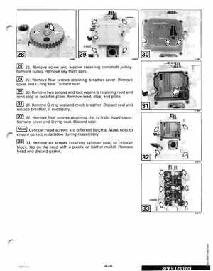 1998 Johnson Evinrude EC 5 thru 15 HP Four Stroke Service Manual, Page 170