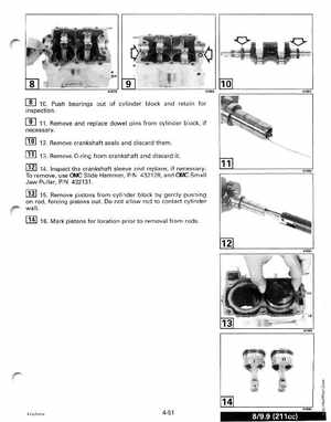 1998 Johnson Evinrude EC 5 thru 15 HP Four Stroke Service Manual, Page 172