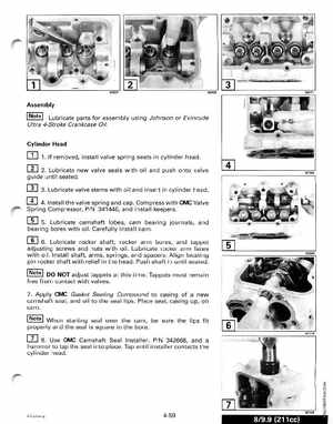 1998 Johnson Evinrude EC 5 thru 15 HP Four Stroke Service Manual, Page 180