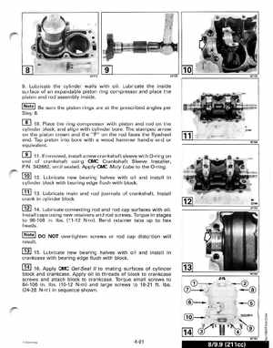 1998 Johnson Evinrude EC 5 thru 15 HP Four Stroke Service Manual, Page 182